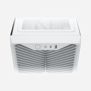 Boîtier Corsair 3200D RS Midi Tower ATX blanc 3x120mm ventilateurs avant alimentation bas 219x458x495mm - Miniature 2