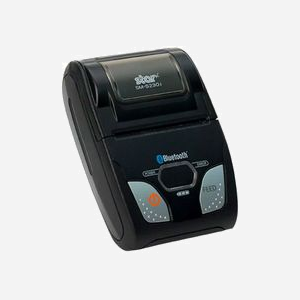 Imprimante mobile Star Micronics SM-S230i thermique directe 203x203 DPI Bluetooth 2.1 filaire/sans fil noir - Miniature 3
