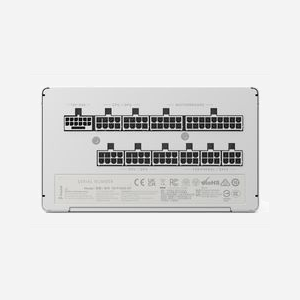 Alimentation Fractal Design Ion 3 Gold 1000W ATX 24-pin 80 PLUS Gold semi-passive blanche avec câbles modulaires - Miniature 3