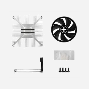 Ventirad Xilence A250PWM.B refroidisseur processeur 92mm roulement hydraulique PWM noir XC335 - Miniature 5