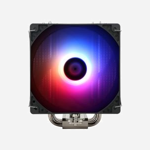 Ventirad Thermalright Burst Assassin 120 ARGB tour simple 120mm FDB 1,53 mmH2O éclairage ARGB noir 154mm - Miniature 2