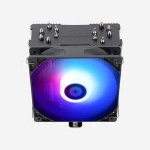 Ventirad Thermalright Burst Assassin 120 ARGB tour simple 120mm FDB 1,53 mmH2O éclairage ARGB noir 154mm - Miniature 4