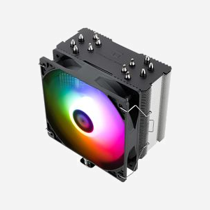Ventirad Thermalright Burst Assassin 120 ARGB tour simple 120mm FDB 1,53 mmH2O éclairage ARGB noir 154mm - Miniature 5
