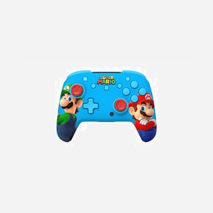 Manette sans fil Turtle Beach Rematch Mario & Luigi pour Nintendo Switch 2 avec sticks TMR, RGB 4 modes et batterie 40h