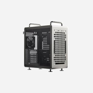 Boîtier Cooler Master QUBE 540 Midi Tower ATX/SFX argent ventilateur 120mm support disques 2.5"/3.5"