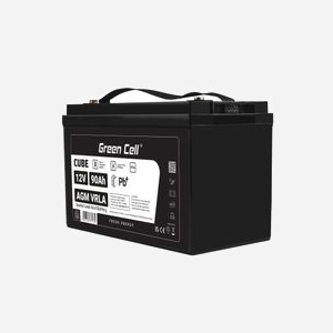 Batterie Green Cell AGM12V90AH-J Sealed Lead Acid VRLA 12V 90Ah 24.6kg pour onduleur 330x214mm - Miniature 5