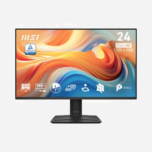 Écran MSI PRO MP242 E14C 23.8" Full HD 1920x1080 LCD 144Hz Adaptive Sync HDR avec support ergonomique noir