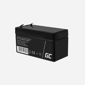 Batterie Green Cell AGM17 Sealed Lead Acid VRLA 12V 1,2Ah pour onduleur 43x52mm 500g - Miniature 2