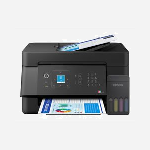Imprimante multifonction Epson EcoTank L5390 jet d'encre A4 couleur 5760x1440 DPI 33ppm WiFi avec réservoirs d'encre - Miniature 1