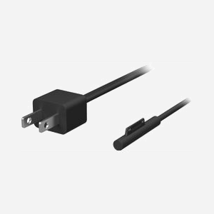 Chargeur Microsoft Surface 65W pour ordinateur portable et tablette avec port USB 2.0 noir W8Z-00004 - Miniature 1