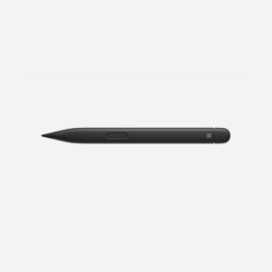 Stylet Microsoft Surface Slim Pen 2 14g batterie Lithium Polymère 15h autonomie noir pour tablettes Surface
