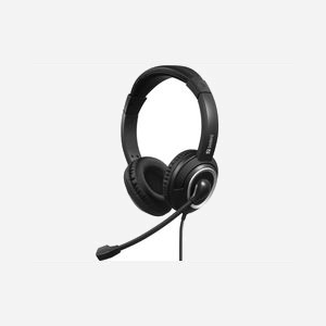 Casque audio Sandberg USB-C Chat Headset avec microphone intégré et contrôle du volume pour téléphonie Internet - Miniature 1