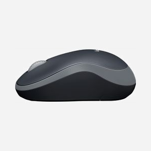 Souris sans fil Logitech M185 optique 1000 DPI RF 2.4GHz ambidextre 2 boutons programmables grise - Miniature 3