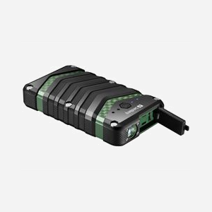 Batterie externe Sandberg Survivor Powerbank 20100 mAh IP67 étanche antichoc 2x USB avec lampe LED 30m - Miniature 1