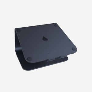 Support pour ordinateur portable Rain Design mStand en aluminium anthracite pour écrans jusqu'à 15" hauteur 150mm - Miniature 1