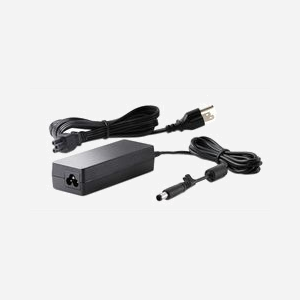 Adaptateur secteur HP Smart AC 65W pour ordinateurs portables HP avec protection contre les surtensions noir