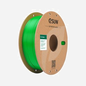 Filament eSUN PLA-Basic 1.75mm Vert 1kg Acide polylactique densité 1240kg/m³ vitesse 300mm/sec