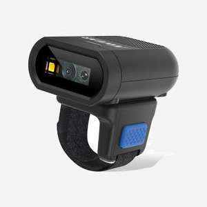 Lecteur code-barres Newland WD4 Ring Scanner 1D/2D LED Bluetooth sans fil IP42 batterie 8h 48g noir - Miniature 1