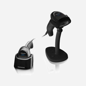 Lecteur code-barres Datalogic Gryphon GM4500 1D/2D laser sans fil RF 433MHz portée 50m IP52 noir 235g - Miniature 1