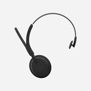 Casque Jabra Evolve3 45 sans fil Bluetooth USB Type-A arceau bureau 3 microphones perche ajustable noir - Miniature 4
