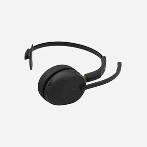 Casque sans fil Jabra Evolve3 65 Bluetooth USB Type-A réduction de bruit adaptative 4 microphones arceau noir - Miniature 4
