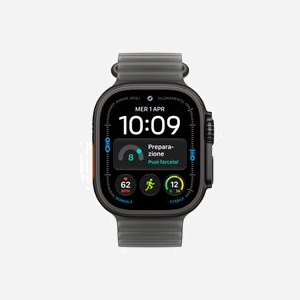 Montre connectée Apple Watch Ultra 4 OLED 49mm 422x514 pixels écran tactile 5G WiFi GPS satellite noir - Miniature 2