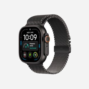 Montre connectée Apple Watch Ultra 4 OLED 49mm 422x514 pixels écran tactile 5G WiFi GPS satellite noir - Miniature 1