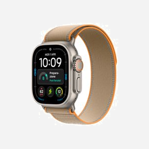 Montre connectée Apple Watch Ultra 4 OLED 49mm 422x514 pixels écran tactile 5G GPS satellite Titane WiFi - Miniature 1