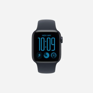 Apple Watch SE 3ème génération OLED 40mm 324x394 pixels écran tactile GPS WiFi 5G boîtier Marine - Miniature 2