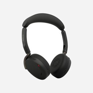 Casque sans fil Jabra Evolve3 65 Flex Bluetooth USB Type-A réduction de bruit adaptative IA arceau pliable noir