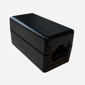 Adaptateur changeur de genre Lanview LVN127086 pour câble réseau couleur noir - Miniature 1
