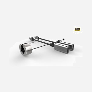 Adaptateur Vivolink PROADRING8S anneau multi-connecteurs HDMI USB-C Mini DisplayPort 4K@60Hz aluminium pour salle de réunion