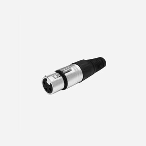 Vivolink PROXLRFEMALE connecteur audio XLR femelle noir haute performance pour applications scène professionnelles