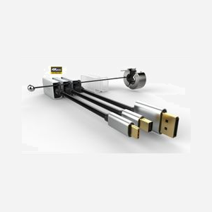 Adaptateur Vivolink PROADRING7S anneau multi-connecteurs USB-C DisplayPort mini-DisplayPort vers HDMI 4K@60Hz aluminium - Miniature 1