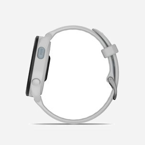 Montre GPS Garmin Forerunner 165 écran AMOLED 1.2" 390x390 pixels tactile 43mm 4GB mémoire bracelet silicone gris - Miniature 5