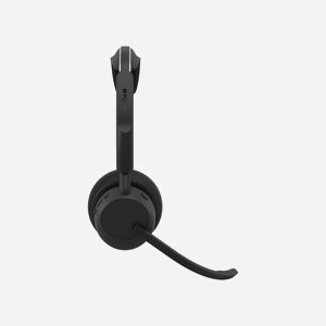 Casque sans fil Jabra Evolve3 45 Bluetooth USB Type-A arceau 3 microphones pour bureau et centre d'appels noir - Miniature 5