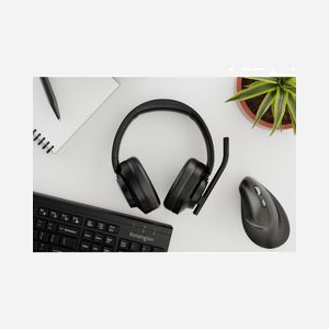 Micro-casque Kensington C3550 EQ Bluetooth circum-aural ANC hybride ENC USB-C multi-appareils professionnel - Miniature 4