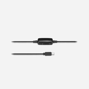 Micro-casque Kensington Classic EQ USB-C stéréo 40mm avec contrôle volume câble tressé 2m anti-bruit - Miniature 2