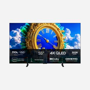 Téléviseur TCL A400 55A400 55" 139,7cm 4K Ultra HD QLED Smart TV WiFi 600 cd/m² PPI 4500 DVB-T2/S2/C noir