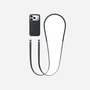 Bandoulière Apple MagSafe bleu marine PET recyclé 108-208cm compatible iPhone 18/17 Pro Max Air avec fixation magnétique - Miniature 2