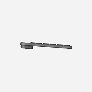 Clavier Logitech Signature Slim Solar K980 sans fil RF Bluetooth QWERTZ Suisse rechargement solaire graphite - Miniature 3