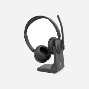 Casque Hama BT-800 Bluetooth USB Type-C avec station de charge mono/stéréo 30h autonomie pour bureau et télétravail