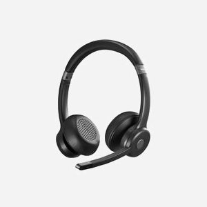 Casque Hama BT700 sans fil Bluetooth arceau 20-20000Hz USB Type-C portée 10m câble 2m noir 145g - Miniature 5