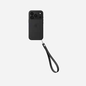 Dragonne Apple MagSafe noire en PET recyclé 391mm compatible iPhone 18/17 Pro Max Air et AirPods Pro 2 - Miniature 2