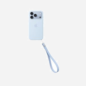 Sangle de poignet Apple MagSafe Bleu lumineux 391mm en PET recyclé pour iPhone 18/17 Pro et AirPods Pro 2 - Miniature 2