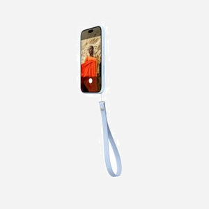 Sangle de poignet Apple MagSafe Bleu lumineux 391mm en PET recyclé pour iPhone 18/17 Pro et AirPods Pro 2 - Miniature 4
