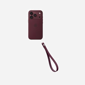 Sangle de poignet Apple MagSafe bordeaux 391mm en PET recyclé pour iPhone 18/17 Pro Max et AirPods Pro 2 - Miniature 2