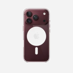 Coque Apple transparente avec MagSafe pour iPhone 18 Pro en polycarbonate et verre saphir anti-rayures - Miniature 1