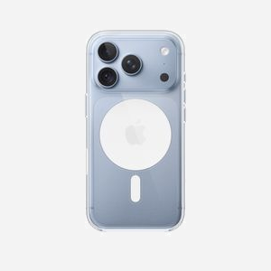Coque Apple transparente avec MagSafe pour iPhone 18 Pro en polycarbonate et verre saphir anti-rayures - Miniature 2