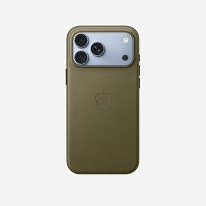 Coque Apple en tissage technique polyester recyclé avec MagSafe pour iPhone 18 Pro Max coloris Olive - Miniature 3